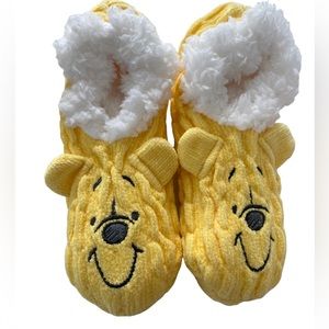 Disney Winnie the Pooh Figural Fleece Slipper Socks - BoxLunch Exclusive